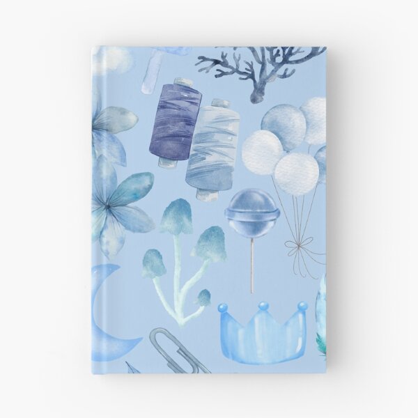 Item preview, Blue Shell Coral Balloon Cloud designed and sold by GeoGoose.
