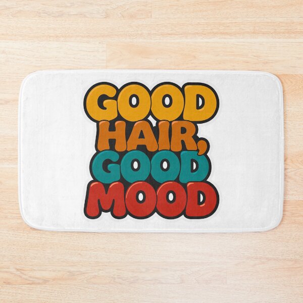 Item preview, Good Hair Good Mood Hairstylist Salon Sticker designed and sold by Kavya Art.