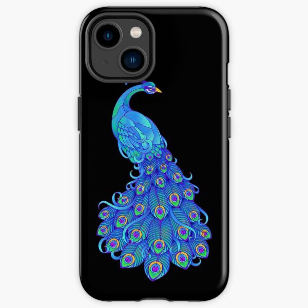 Peacock Art iPhone Tough Case