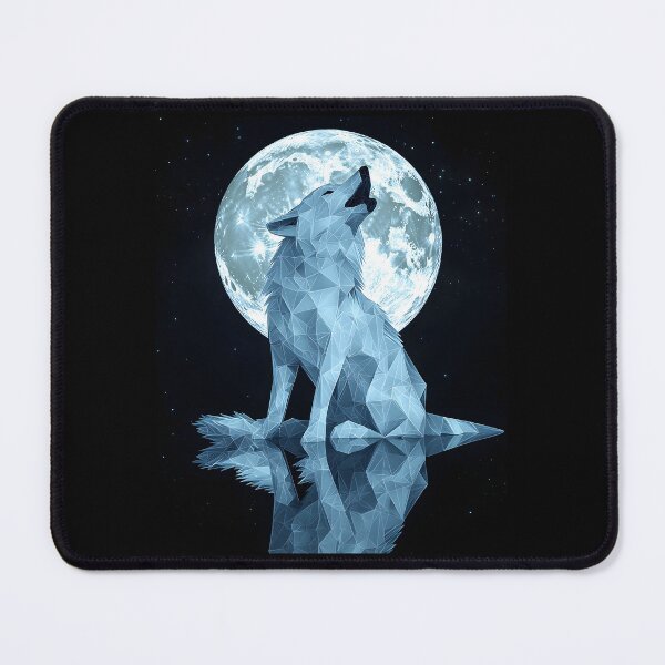 Item preview, 3d Render Of Wolf Howling Silhouette Dramatic Digital designed and sold by Checho30.