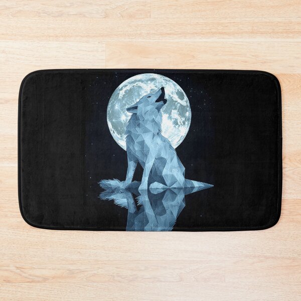 Item preview, 3d Render Of Wolf Howling Silhouette Dramatic Digital designed and sold by Checho30.