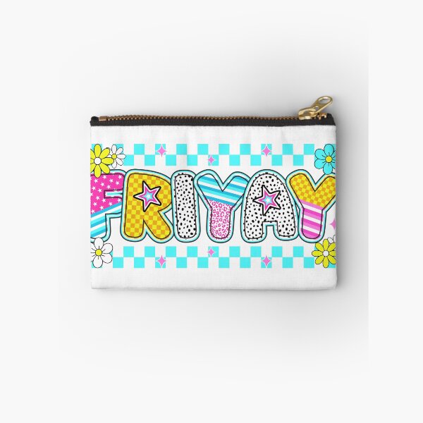 Item preview, Colorful Fri-Yay Retro Teacher Friday Design designed and sold by PalleteCreation.