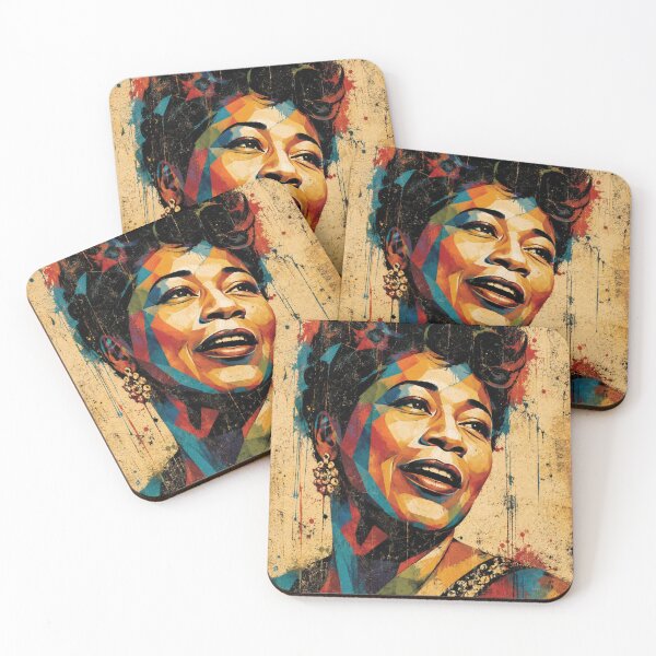 Aperçu de l'œuvre Ella Fitzgerald créée et vendue par Skyeleigh and Spideough.