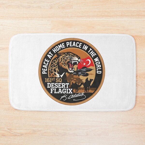 Item preview, Turkish Air Force 161st Eagle Owl Squadron Desert Flag IX Patch designed and sold by CharlieDesings.
