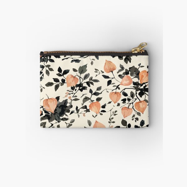 Item preview, Chinese Lantern Flowers – Moody Botanical Watercolor designed and sold by FawnFeatherCo.