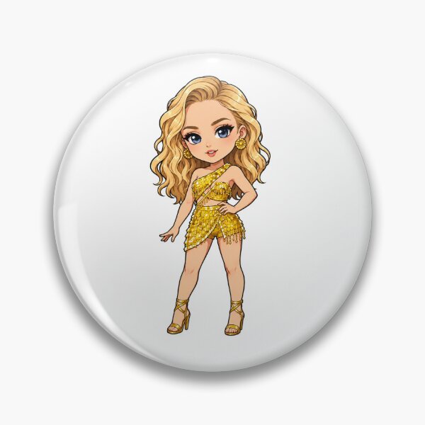 Item preview, Zara Larsson Chibi Sticker – Cute Pop Star designed and sold by NotoriousDaman.