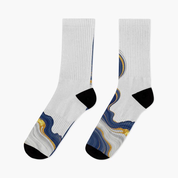 Item preview, Elegant Marble Blue, White and Gold Abstract Pattern in Sea Wave Style on the Beach! designed and sold by Giulivo Store Graphic.