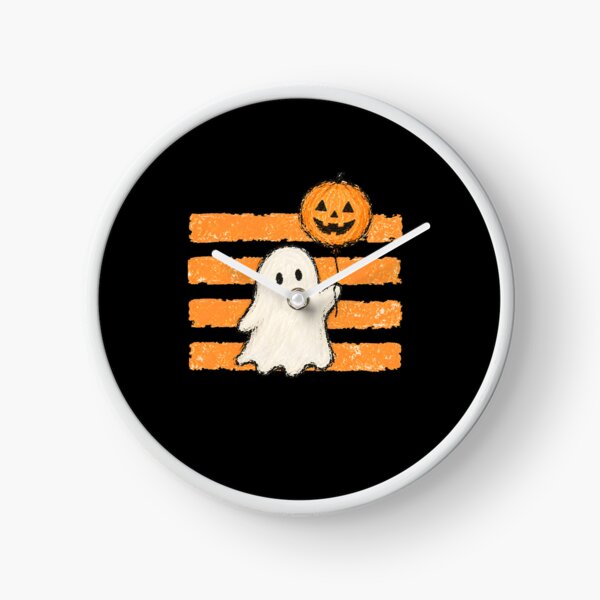 Item preview, Ghost with Jack-O'-Lantern Balloon Halloween Art designed and sold by cerima.