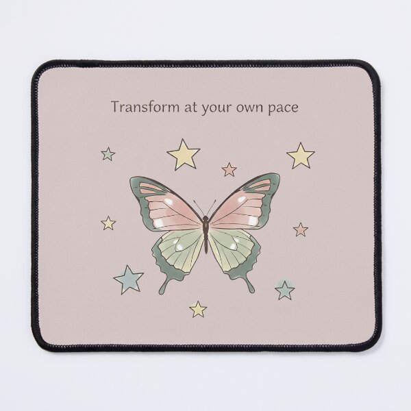 Item preview, Transform at Your Own Pace - Glowing Butterfly and Stars Healing Graphic T-Shirt designed and sold by ManggaeJM.
