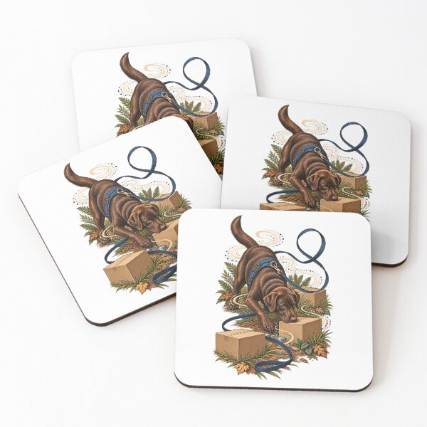 Item preview, Nosework Search Box Trail for Dog Sport Handlers designed and sold by UrbanCanvvas.