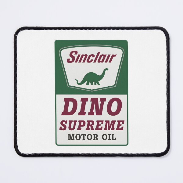 Item preview, Vintage Sinclair Dino Supreme Motor Oil Sign designed and sold by interdesigner.