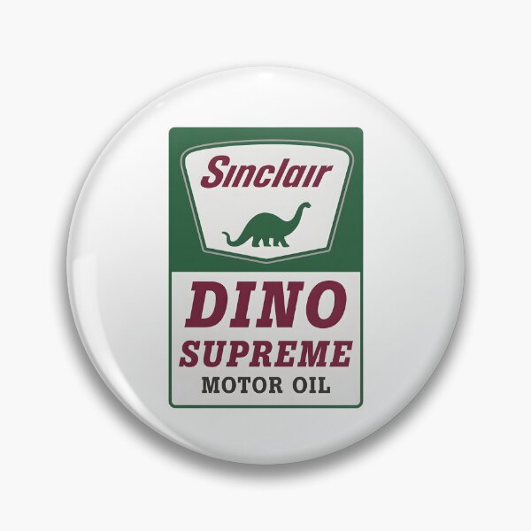 Item preview, Vintage Sinclair Dino Supreme Motor Oil Sign designed and sold by interdesigner.
