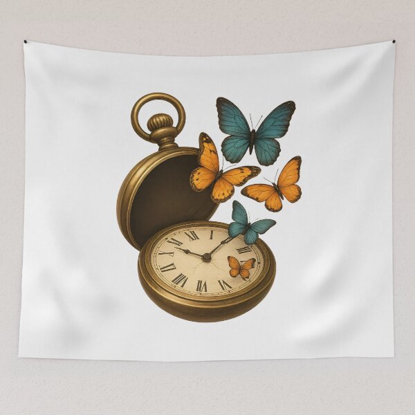 Item preview, Butterflies and Time – Moments That Fly Away designed and sold by Yomere.