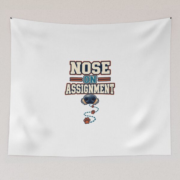 Item preview, Funny Nosework Handler Gift — Nose on Assignment designed and sold by UrbanCanvvas.