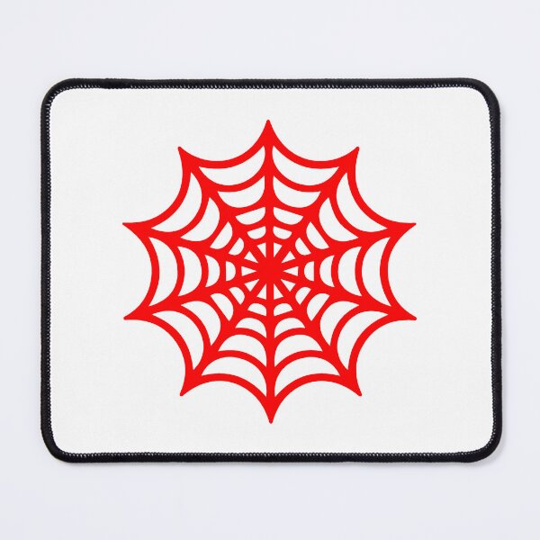 Item preview, Red Spider Web Halloween Silhouette Graphic designed and sold by pattern-archive.