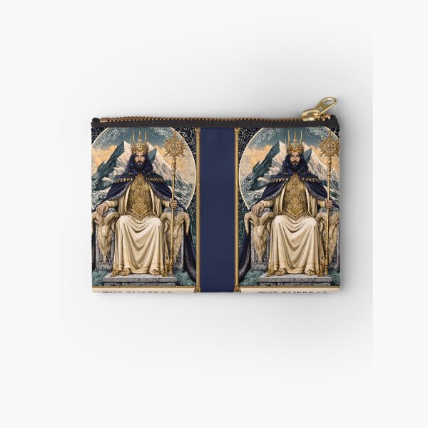 Item preview, The Emperor Tarot Card | Gothic Royal Occult Art designed and sold by MythicMood.