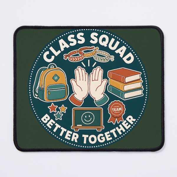Item preview, Class Squad Better Together Vintage Badge designed and sold by MOCH- ART.