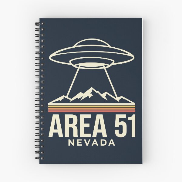 Item preview, Area 51 Nevada Retro UFO Saucer designed and sold by VoglR.