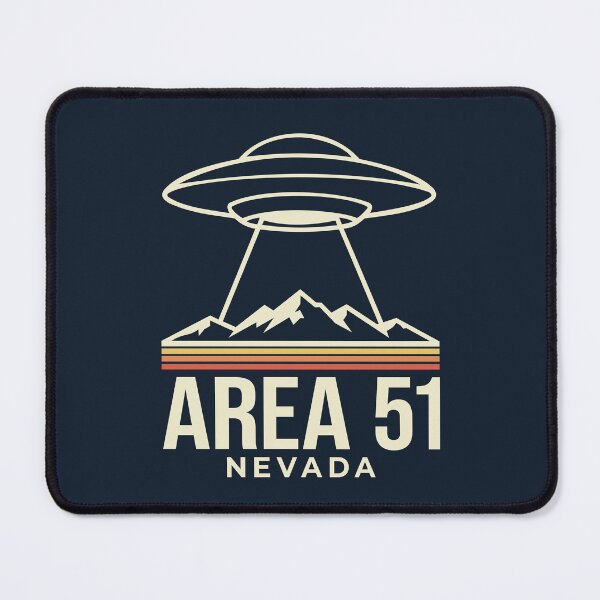 Item preview, Area 51 Nevada Retro UFO Saucer designed and sold by VoglR.