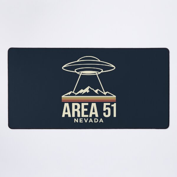 Item preview, Area 51 Nevada Retro UFO Saucer designed and sold by VoglR.