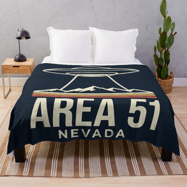 Item preview, Area 51 Nevada Retro UFO Saucer designed and sold by VoglR.