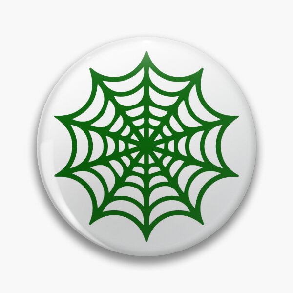 Item preview, Dark Green Spider Web Halloween Silhouette Graphic designed and sold by pattern-archive.