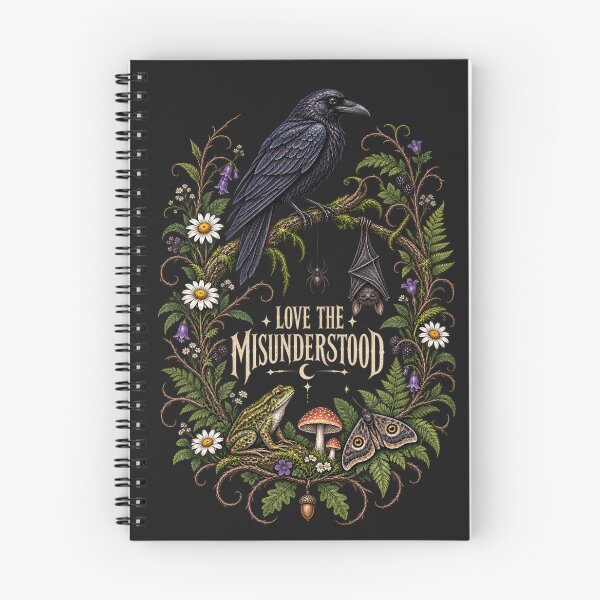 Item preview, Love The Misunderstood Bat Raven designed and sold by HiPatti.