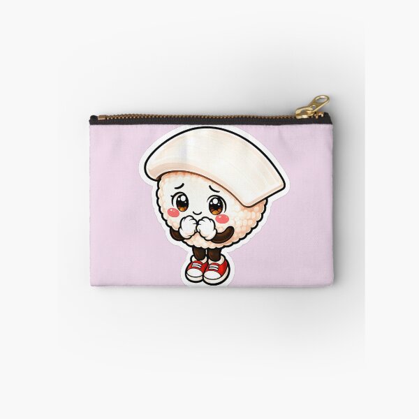 Item preview, Shy Squid Sushi Mascot Sticker designed and sold by OddGarage.