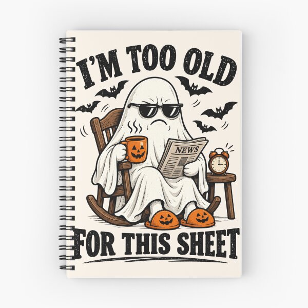 Item preview, Funny Ghost I'm Too Old For This Sheet designed and sold by legendaryskins.