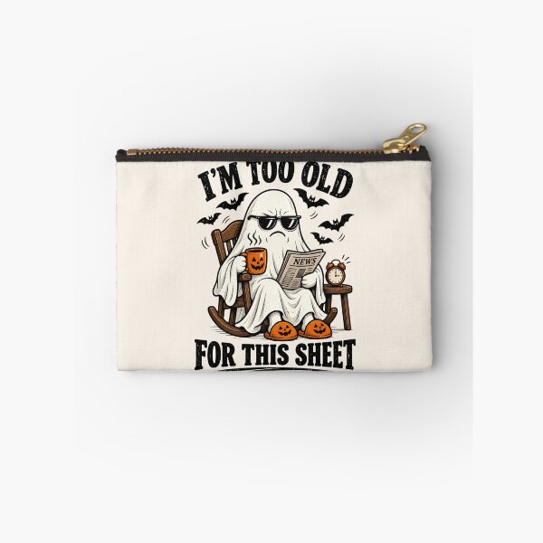 Item preview, Funny Ghost I'm Too Old For This Sheet designed and sold by legendaryskins.