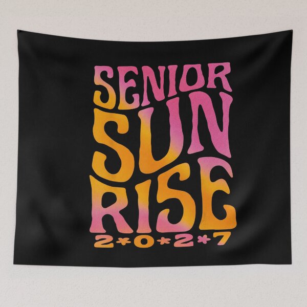 Item preview, Senior Sunrise 2027 Class of 2027 Retro Graduation designed and sold by NoeValdric.