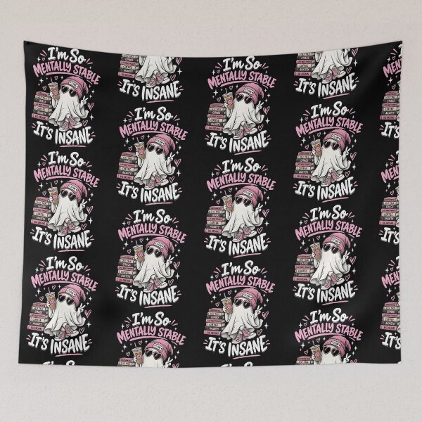 Item preview, Playful Ghost Mental Stability Humor designed and sold by DarylPope.