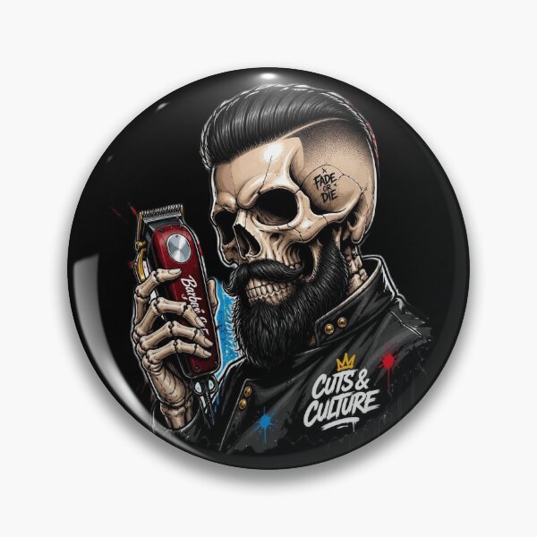 Item preview, Barber Skull Cuts and Culture Streetwear designed and sold by Barber MD Culture.