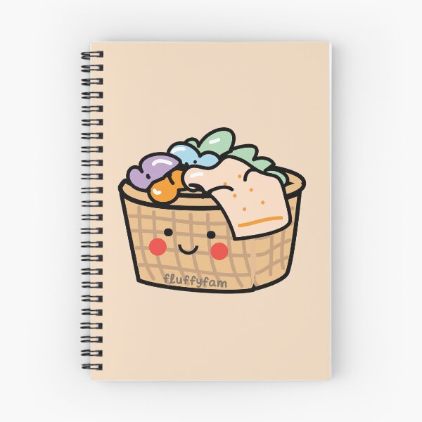 Item preview, Laundry basket cute minimalist kawaii chores designed and sold by fluffyfamcraft.