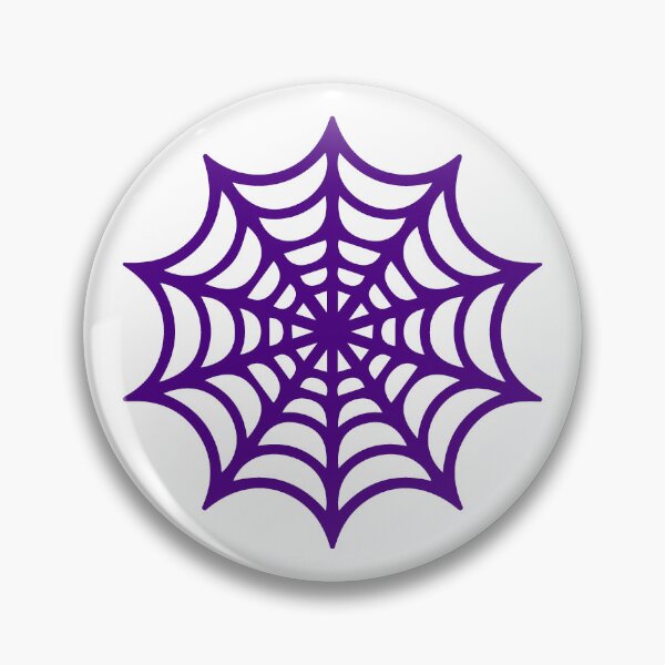 Item preview, Dark Purple Spider Web Halloween Silhouette Graphic designed and sold by pattern-archive.