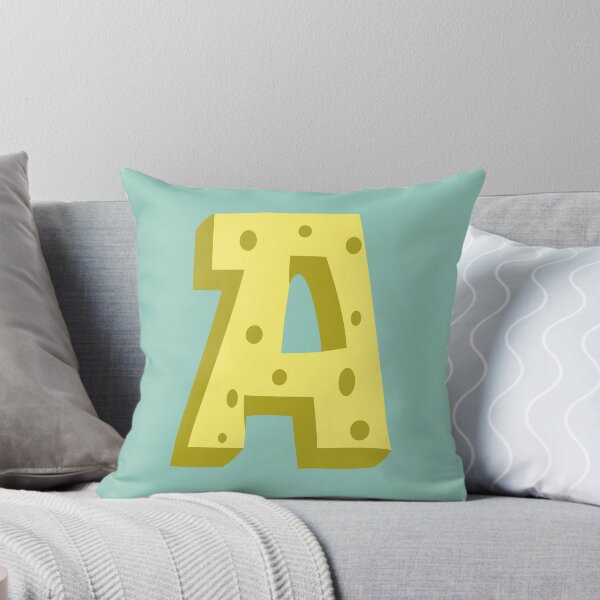 Item preview, Letter A Fun Alphabet Yellow Cartoon – Letter A for Kids designed and sold by charlypicazo.