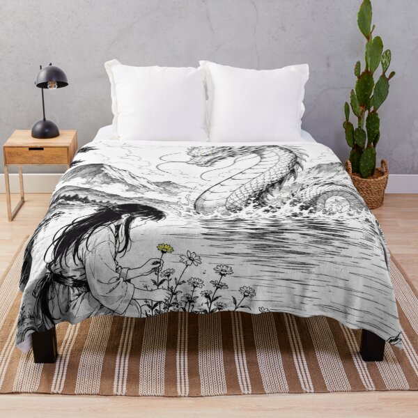 Item preview, Dragon’s Rise, Girl’s Quiet Garden designed and sold by 389Designs.