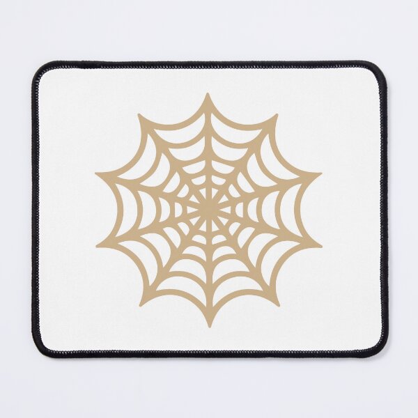 Item preview, Tan Spider Web Halloween Silhouette Graphic designed and sold by pattern-archive.