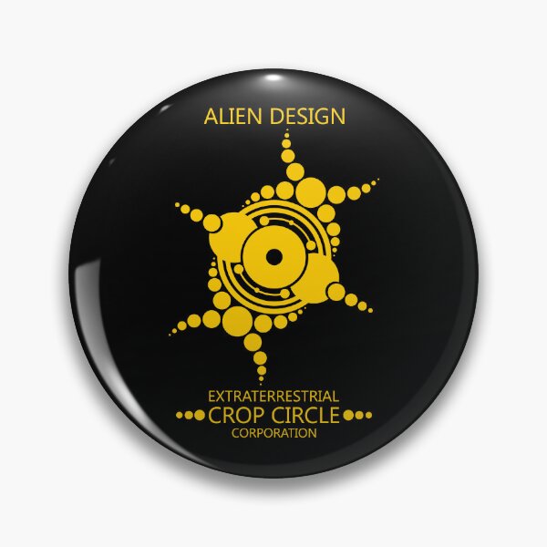 Item preview, Extraterrestrial Crop Circle Corporation Alien Design 13 designed and sold by MagicEyesOnly.