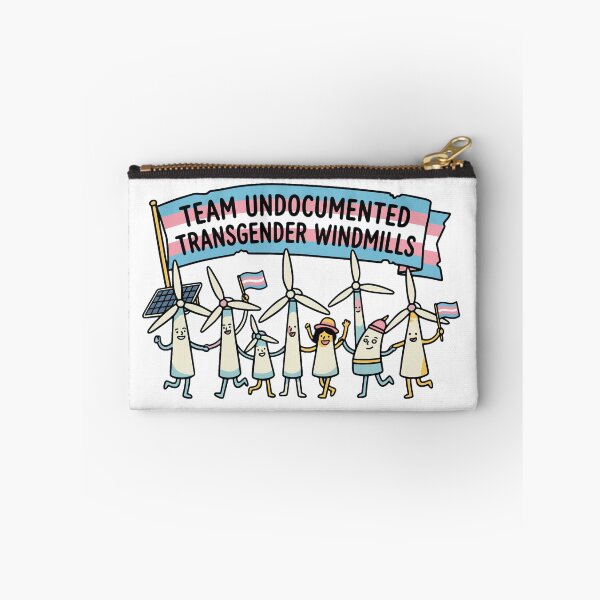 Item preview, Team Undocumented Transgender Windmills | Funny Political Satire designed and sold by Digital Bulldog.