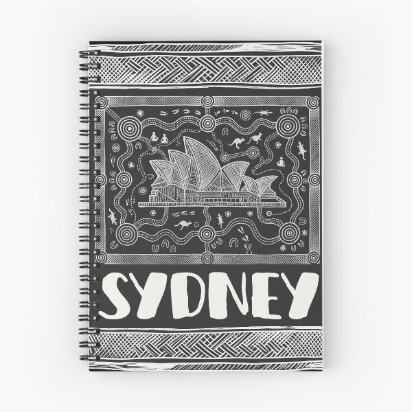 Item preview, Sydney Opera House Indigenous Australian Aboriginal Art Graphic Print designed and sold by FreiherrPK.