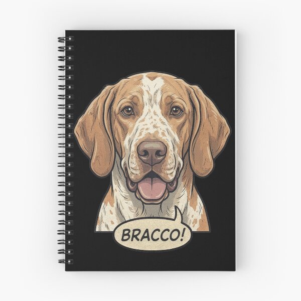 Item preview, Bracco Retro Vintage Comic Art – Proud Ancient Italian Hunter  designed and sold by Pfotenfaden.