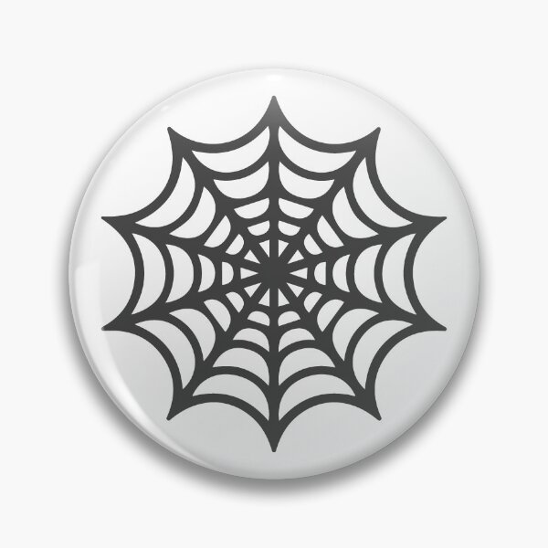 Item preview, Dark Gray Spider Web Halloween Silhouette Graphic designed and sold by pattern-archive.