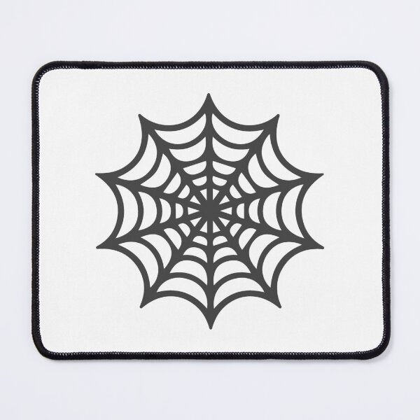 Item preview, Dark Gray Spider Web Halloween Silhouette Graphic designed and sold by pattern-archive.