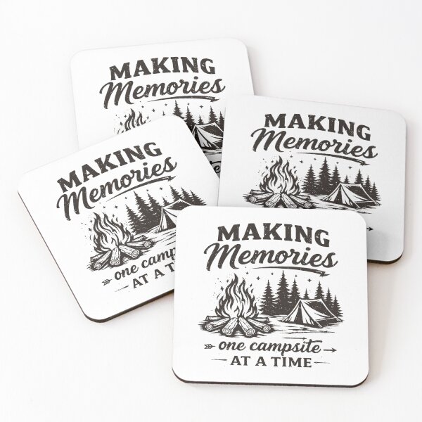 Item preview, Making Memories – Campfire Adventure Design designed and sold by GabeMountainArt.