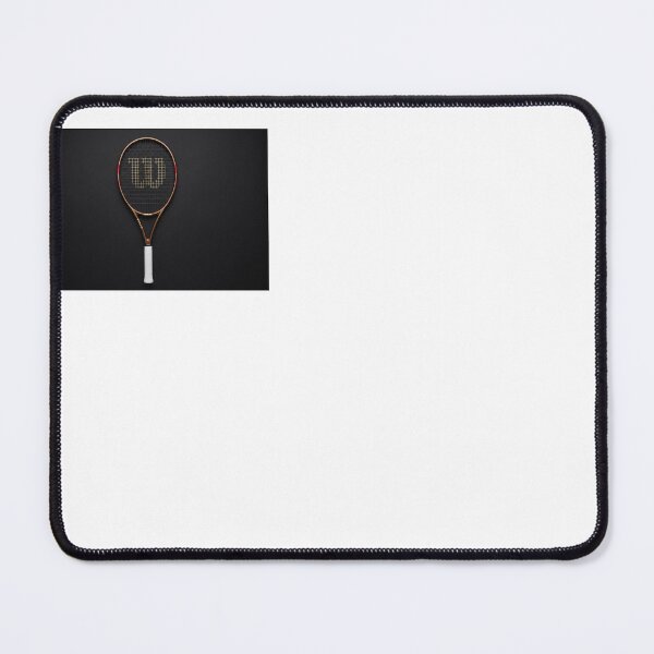 Item preview, Premium Bronze Wilson Tennis Racket on Dark Minimalist Background designed and sold by Freedom Line Studio.