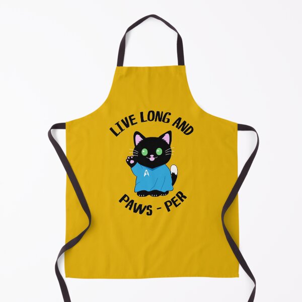 Item preview, Live Long And Paw-sper Funny Cat Quote designed and sold by CreativeBridge.