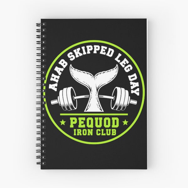 Item preview, Ahab Skipped Leg Day Pequod Iron Club designed and sold by Fenay Designs.
