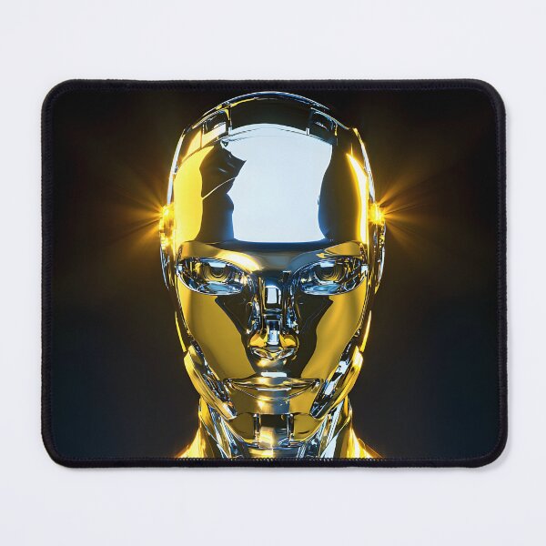 Item preview, 3d Render Of Retro Chrome Robot Digital designed and sold by Checho30.