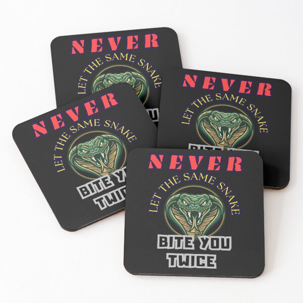 Item preview, Never Let the Same Snake Bite You Twice Art 1 designed and sold by GoGreenlove.